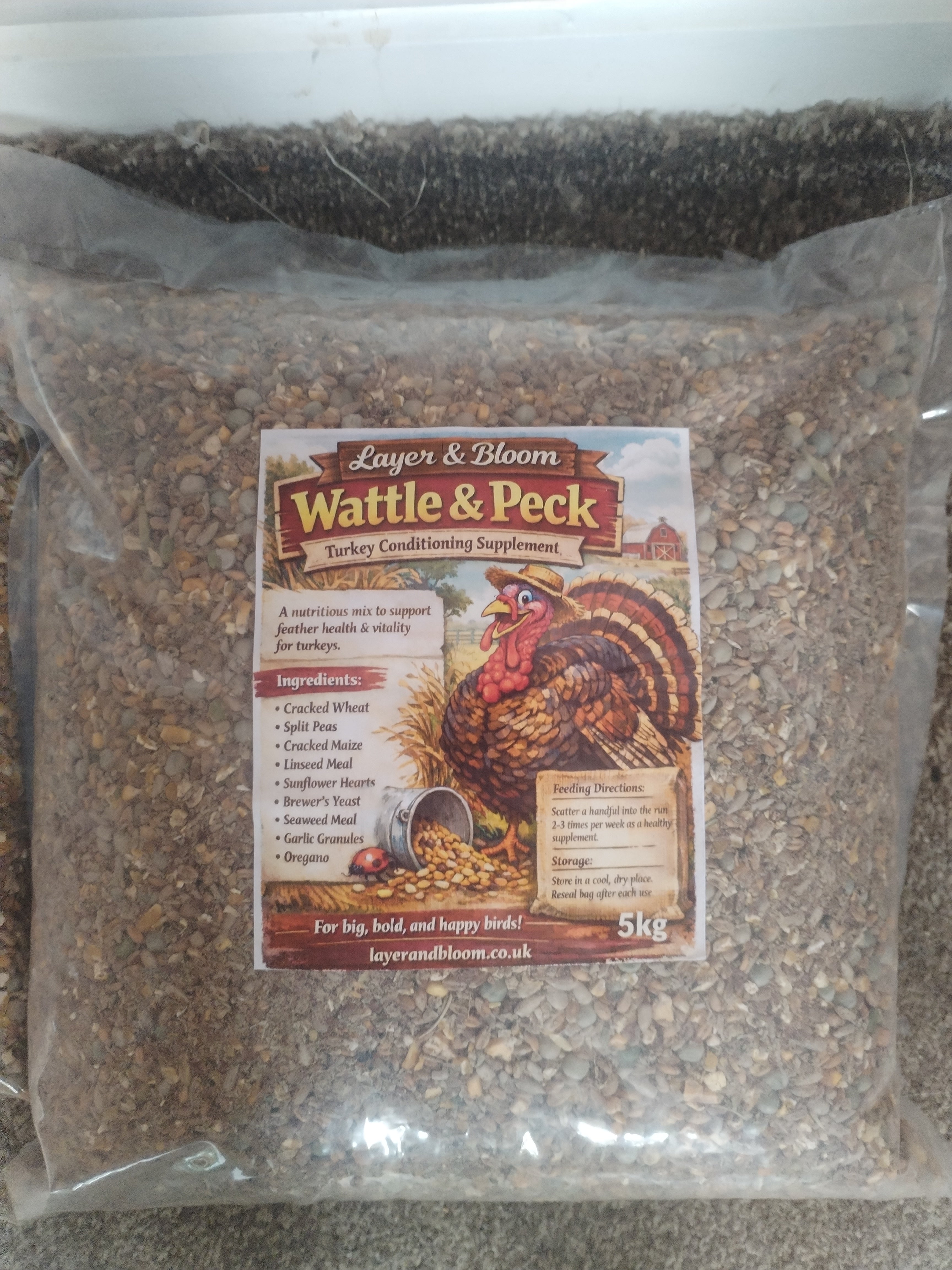 Wattle & Peck: Turkey Conditioning Supplement