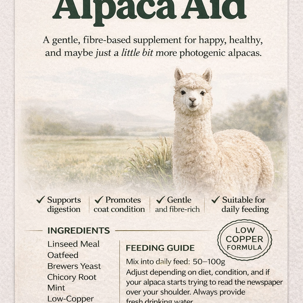 Alpaca Aid – Low Copper Supplement