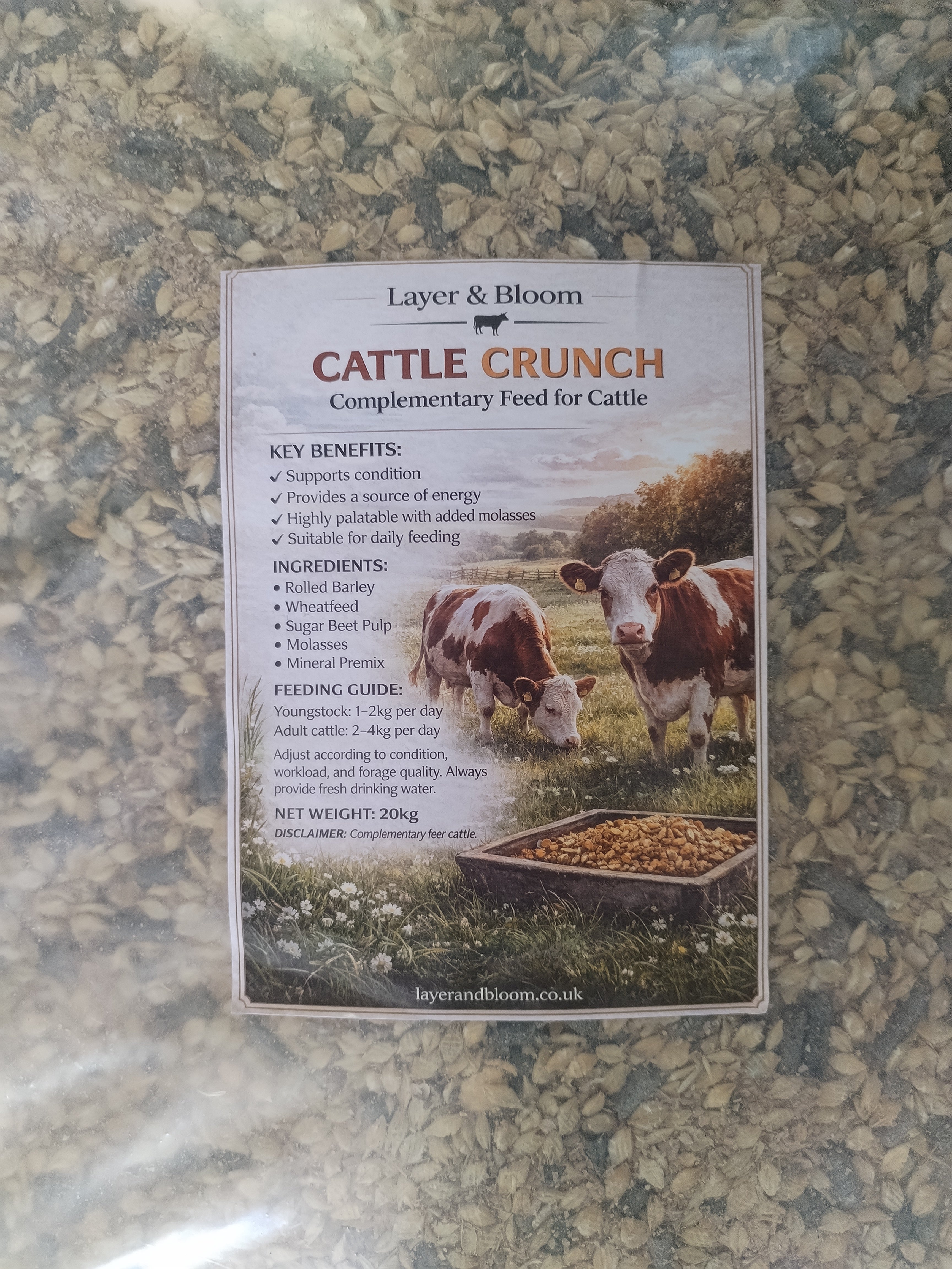 Cattle Crunch – High-Energy Condition Support