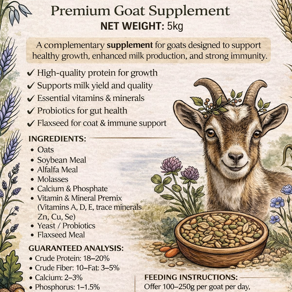 Billy Boost – Premium Goat Supplement (5kg)