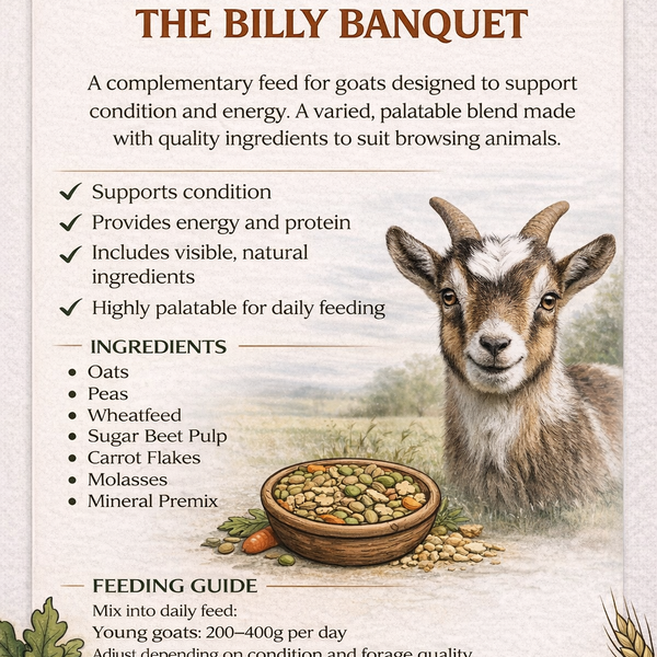 The Billy Banquet – Premium Varied Goat Feed