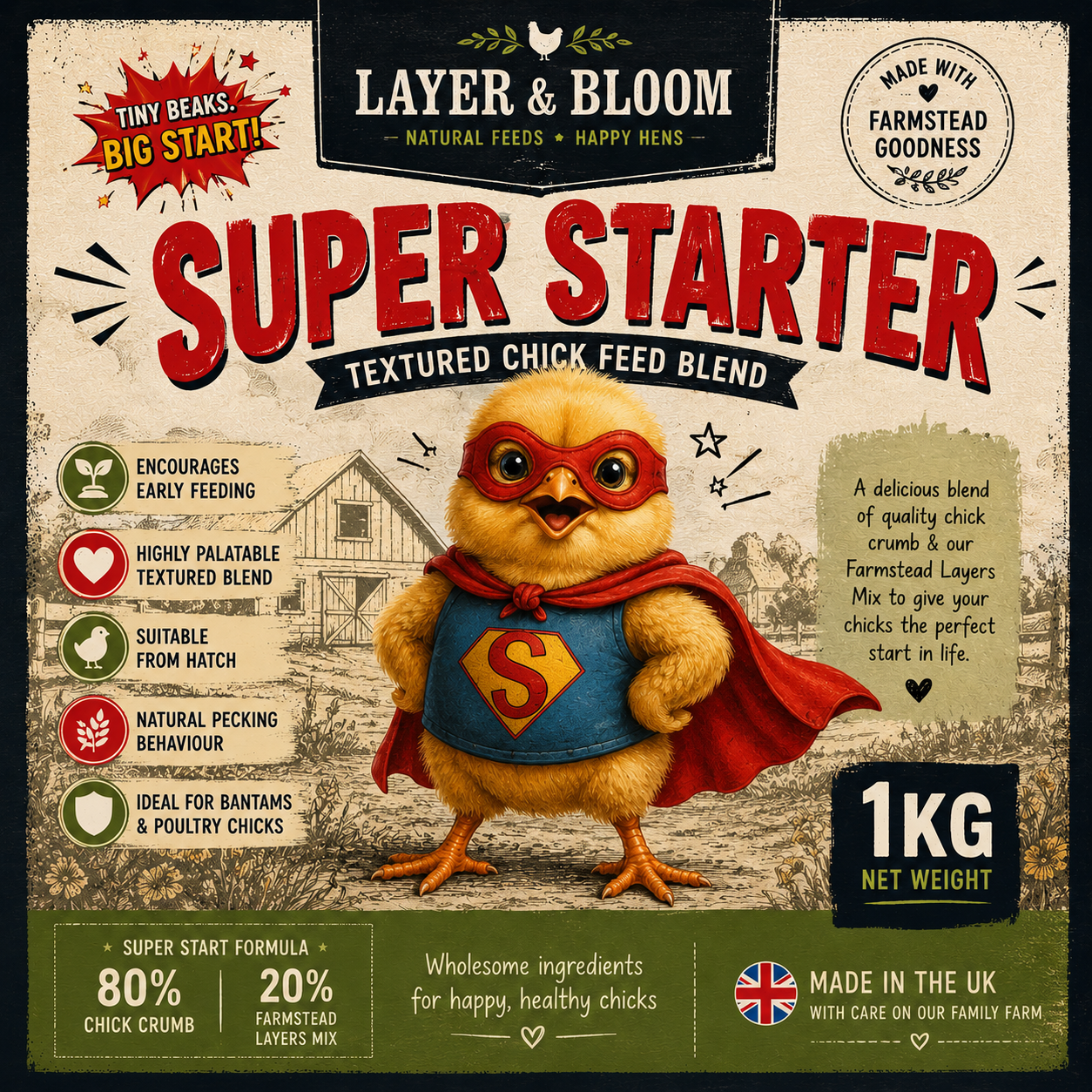 Super Starter Textured Chick Feed