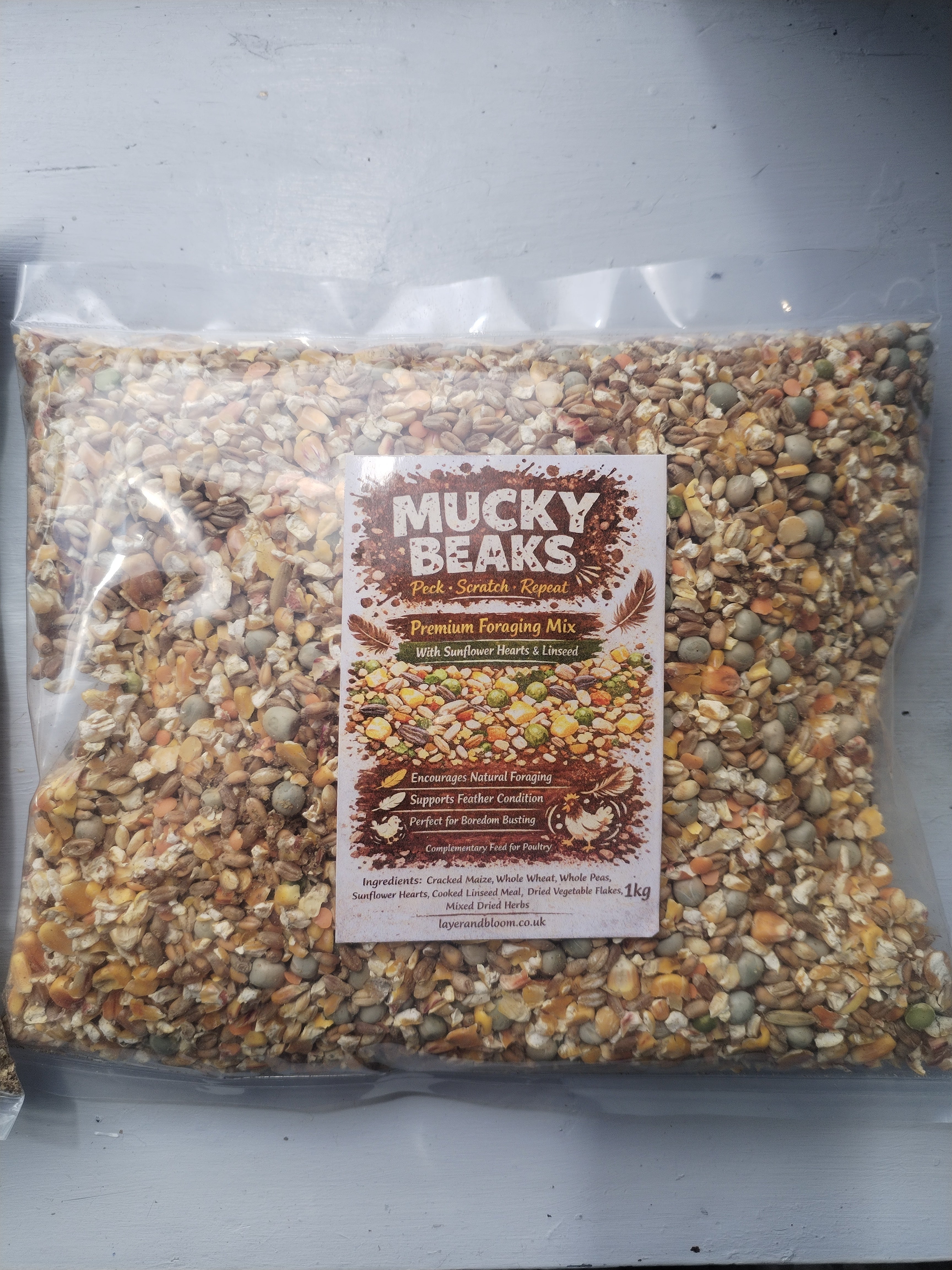 Mucky Beaks: Nutritious Treat & Supplement for Chickens and Backyard Hens