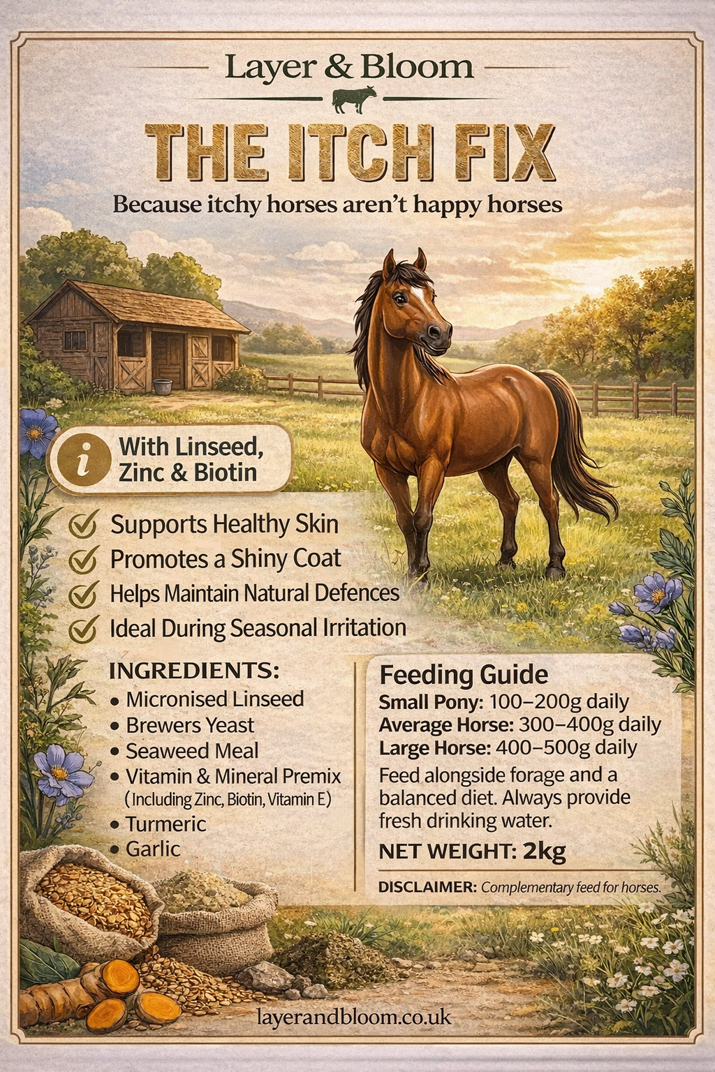 The Itch Fix: Skin & Coat Support Blend