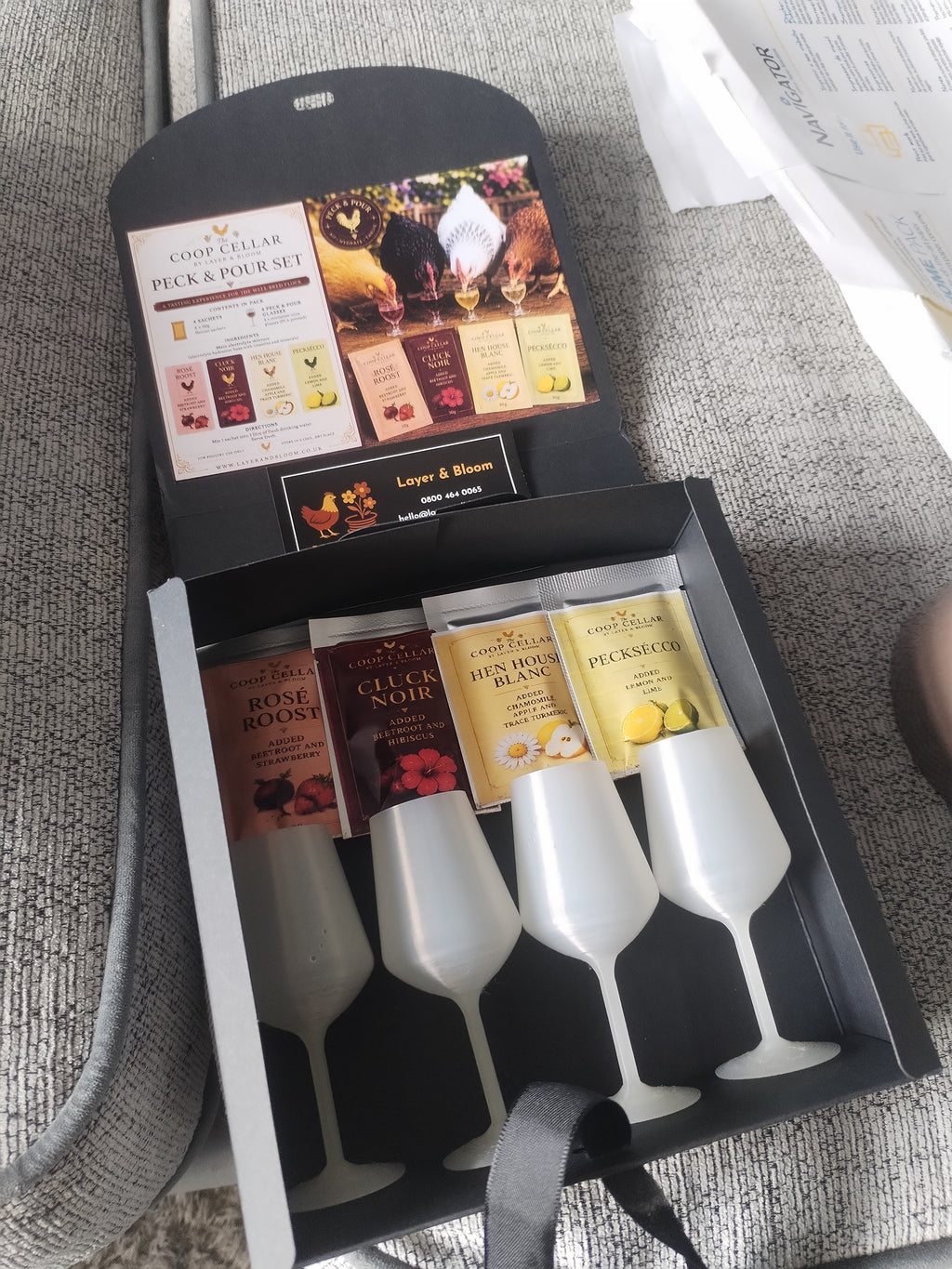 Peck & Pour Set