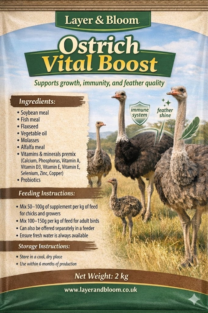 Ostrich Vital Boost – Specialist Supplement